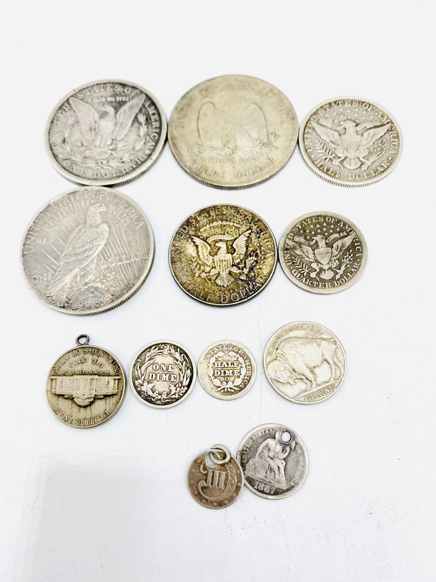Collection of USA silver coins