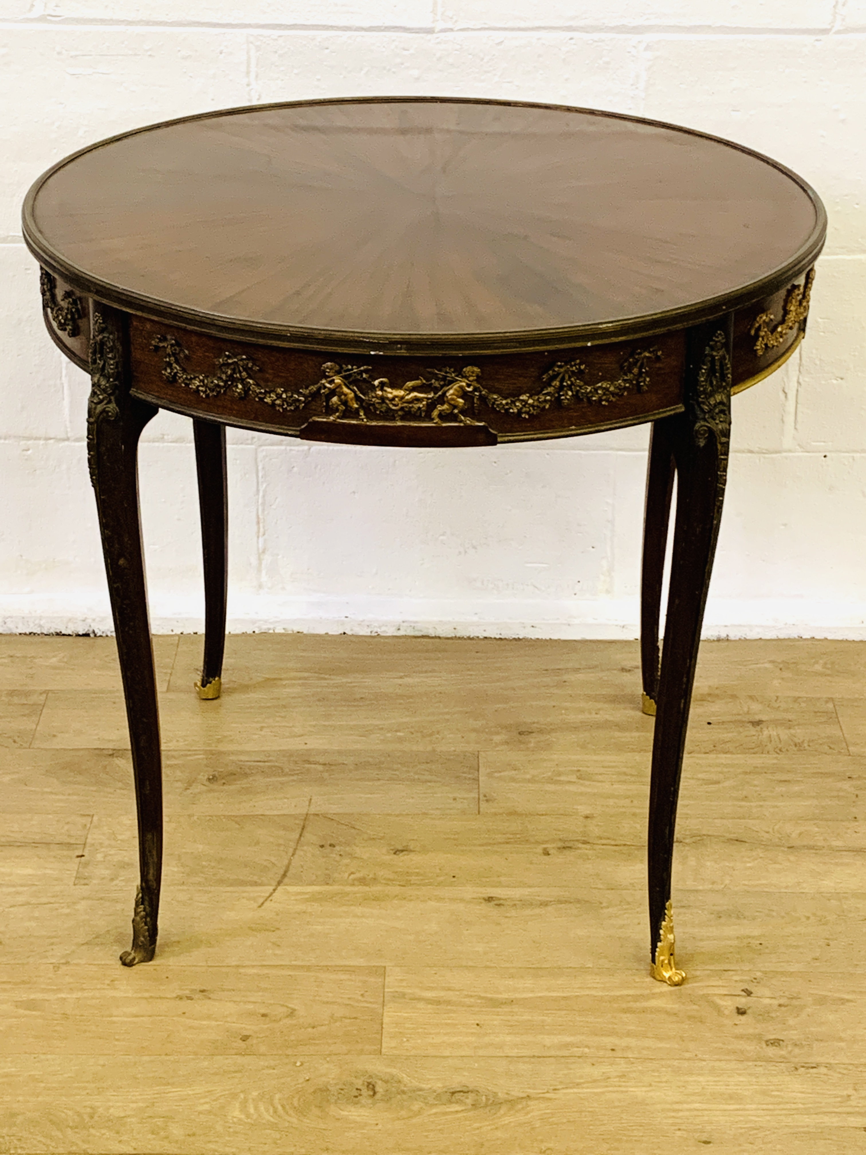 French empire style display table - Image 4 of 8