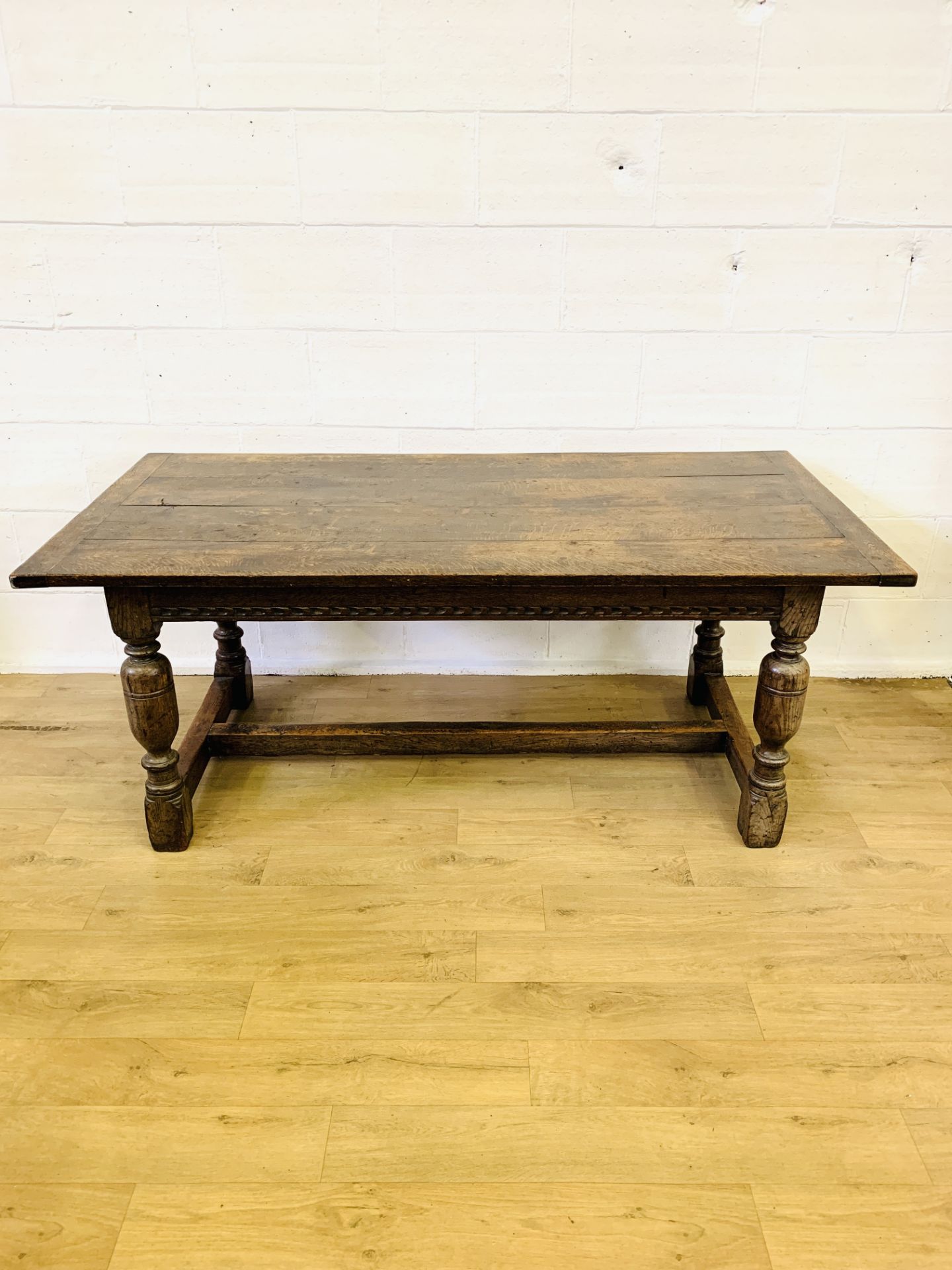 Oak dining table