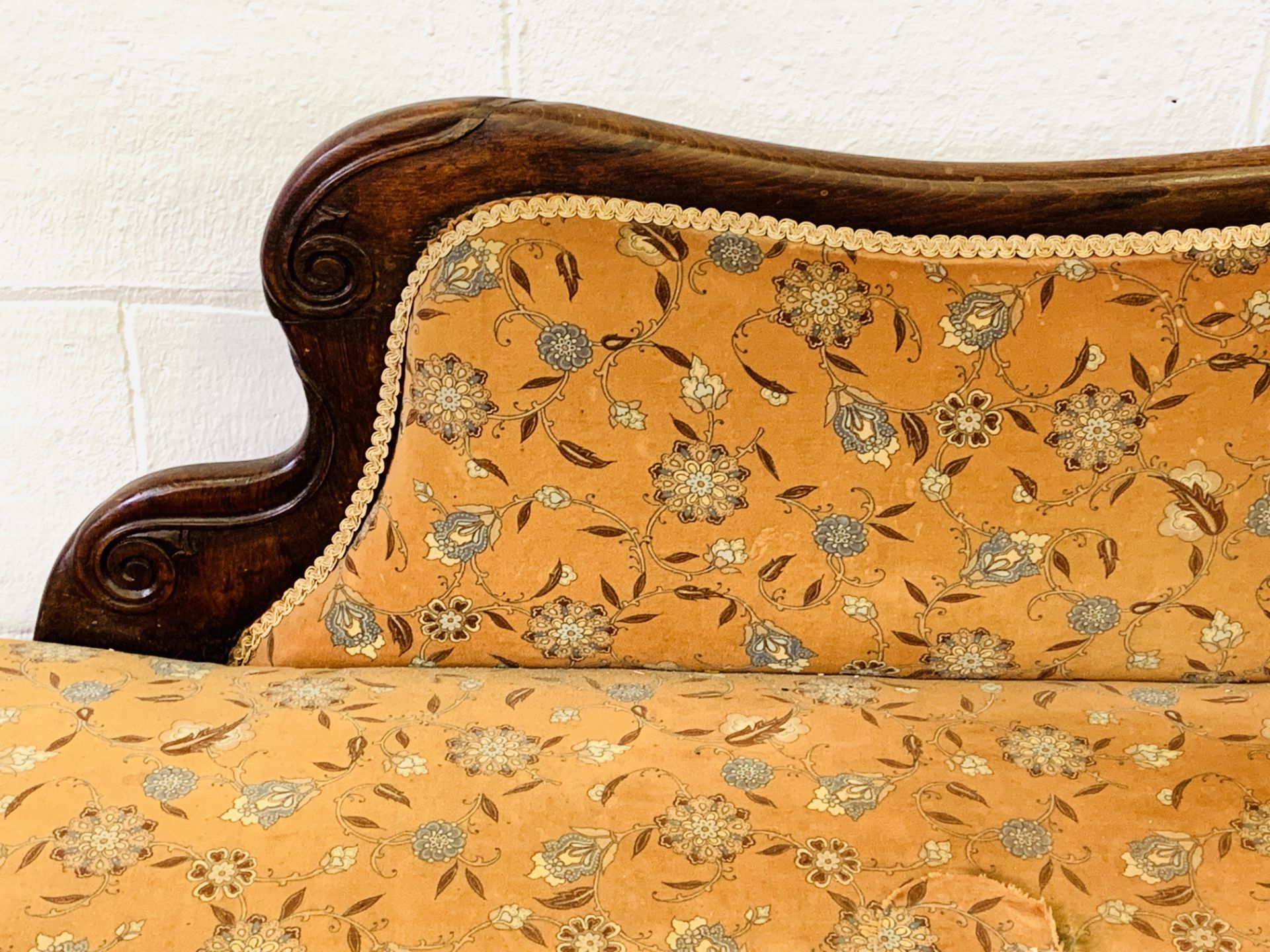 Victorian chaise longue - Image 2 of 5