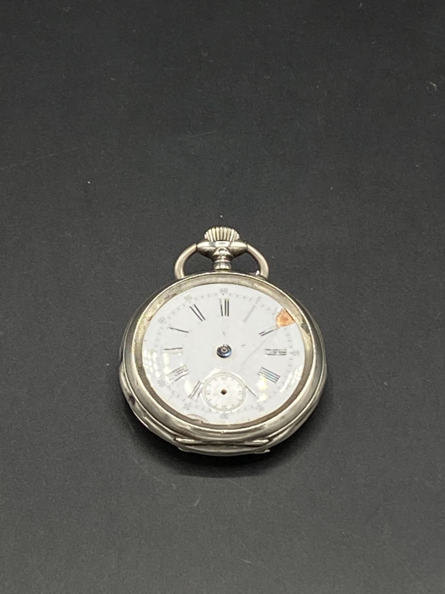 Dunhill quartz wristwatch together with two silver pocket watches and a fashion watch - Bild 5 aus 14