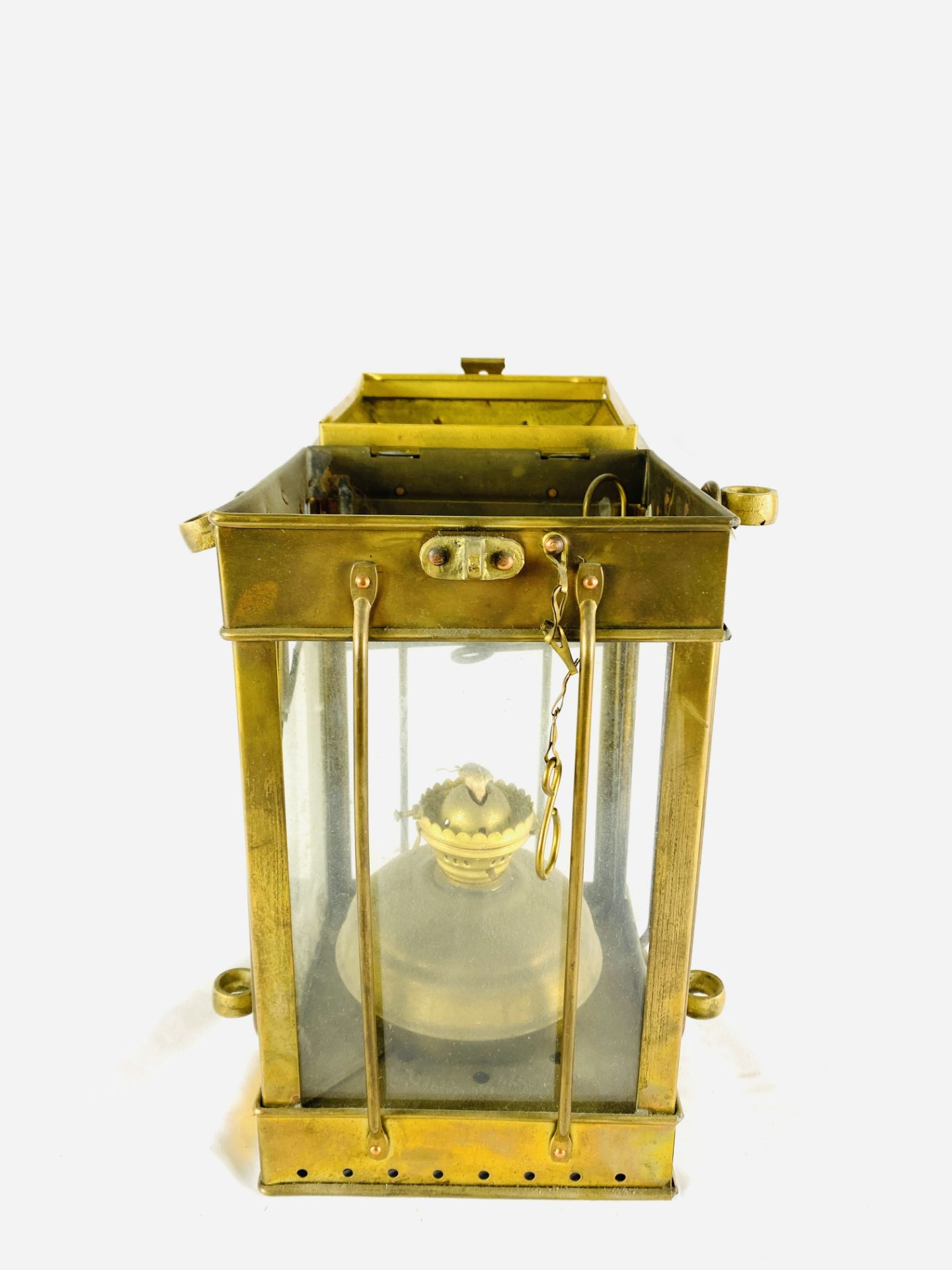 Brass cargo lamp - Bild 4 aus 6