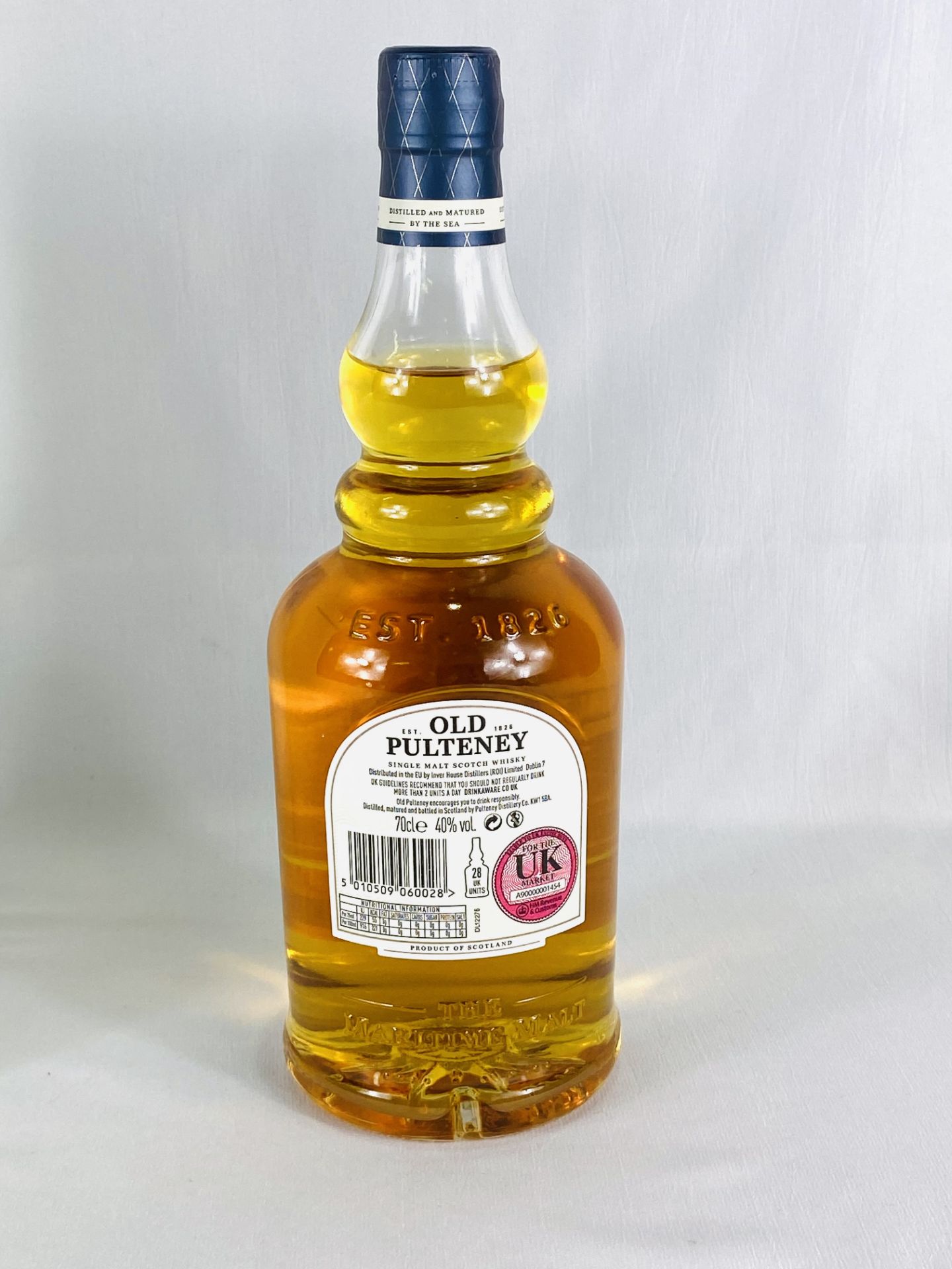 70cl bottle of Old Pulteney Scotch whisky - Image 2 of 3