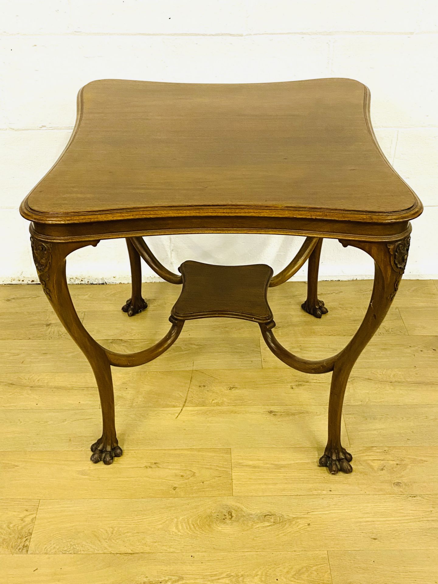 Victorian mahogany display table - Image 6 of 7