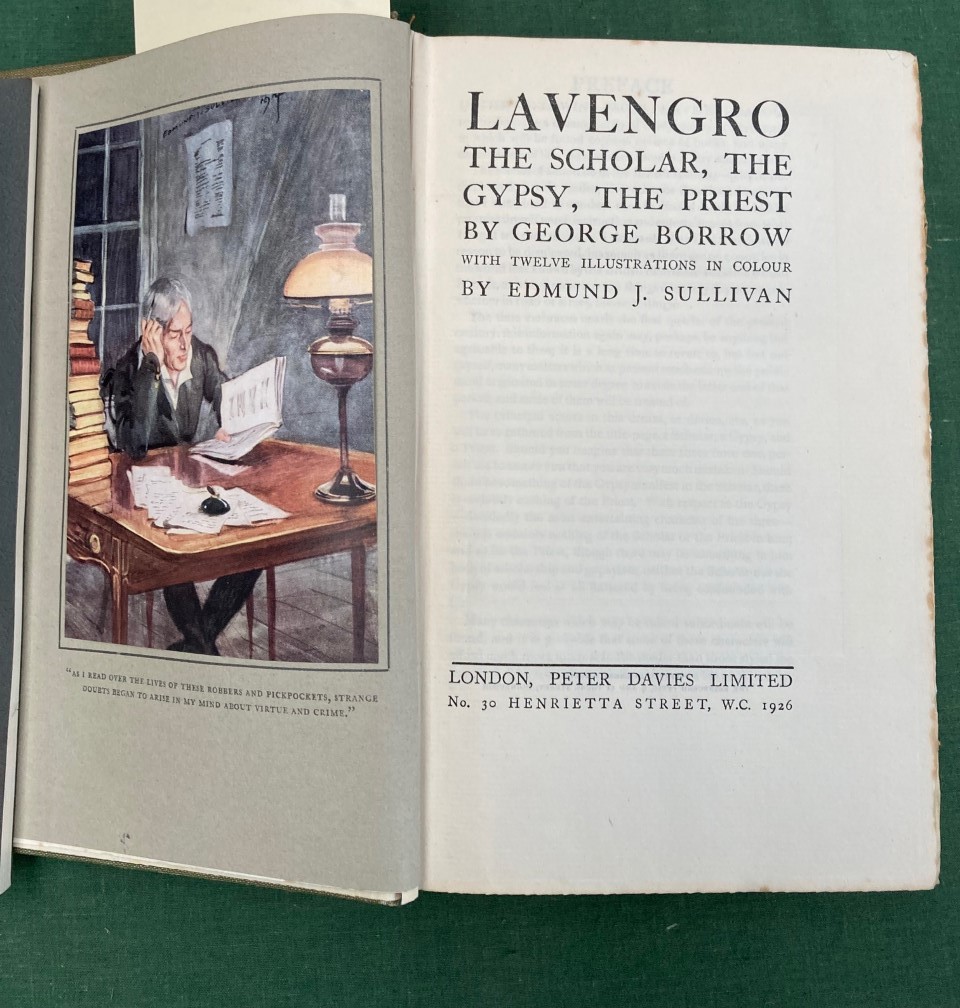 George Borrow: 'Lavengro', 1900; and 3 other Romany books - Image 3 of 6