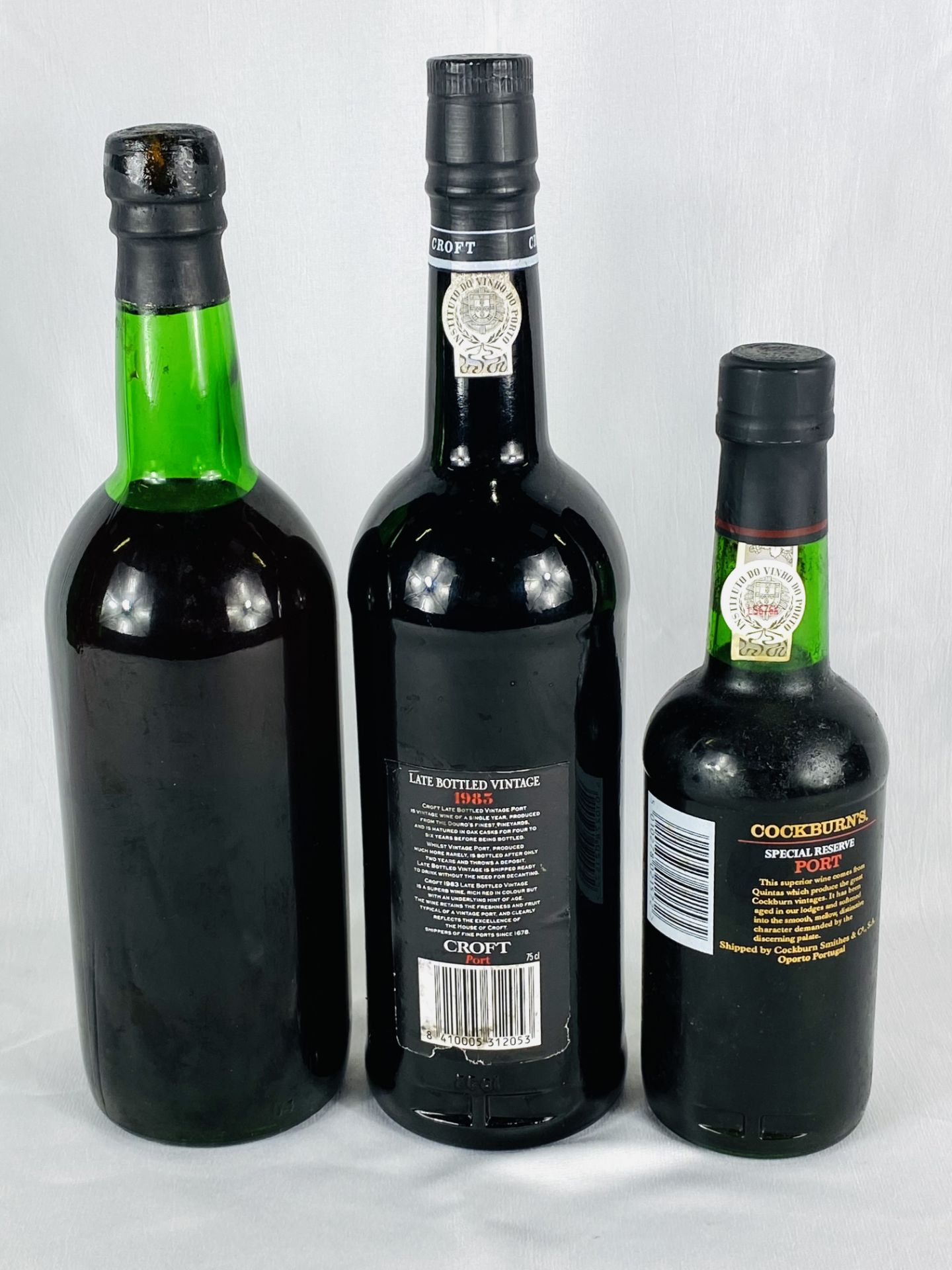 Three bottles of port - Image 2 of 3