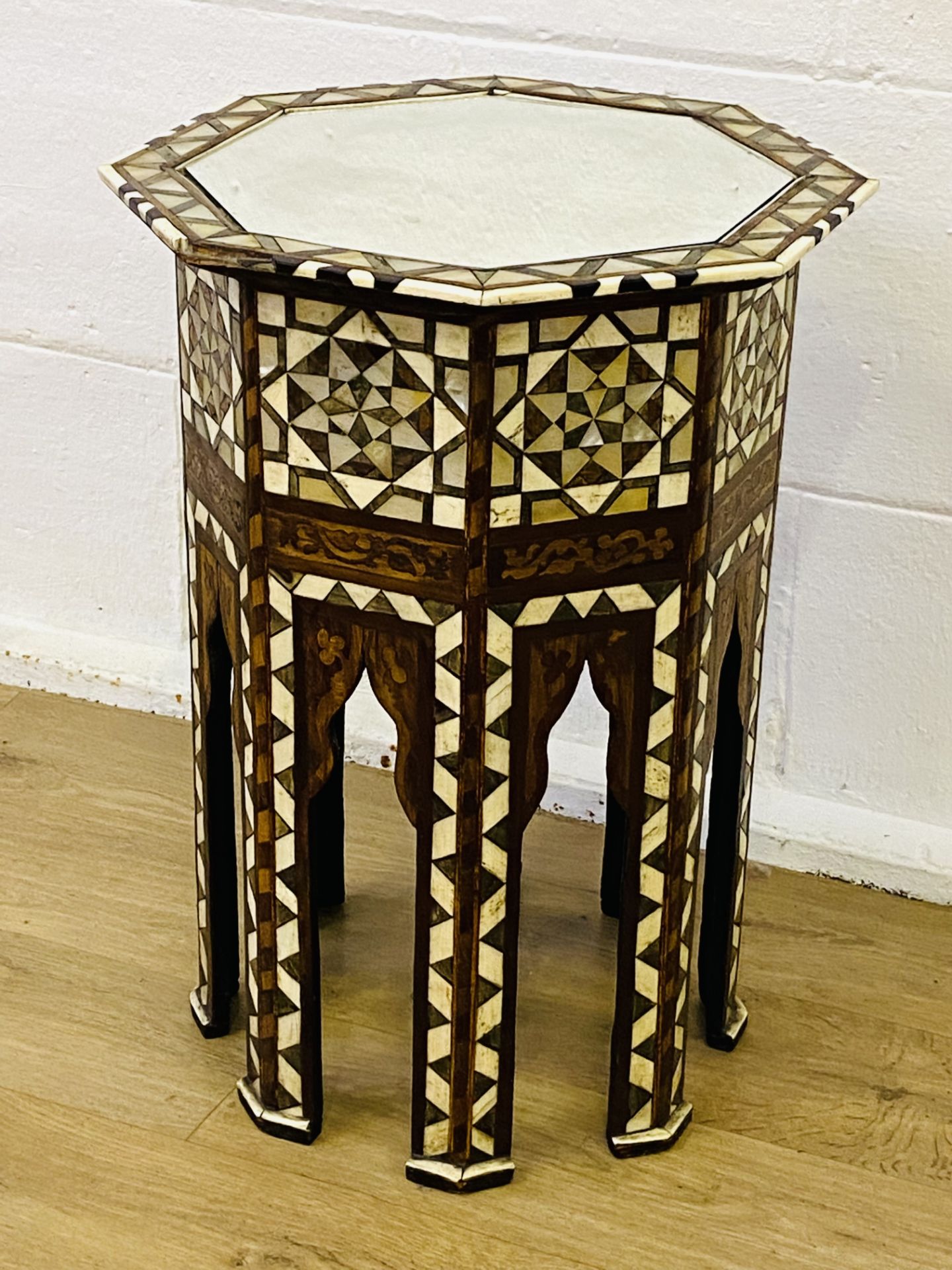 Middle Eastern occasional table - Image 3 of 5