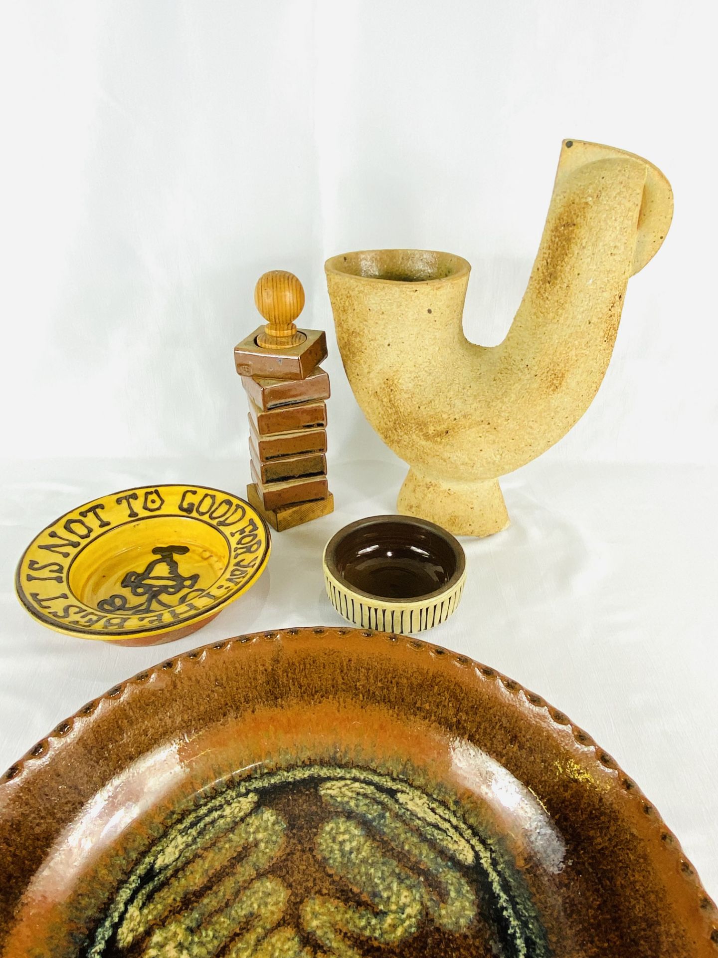 Collection of studio pottery - Image 6 of 7