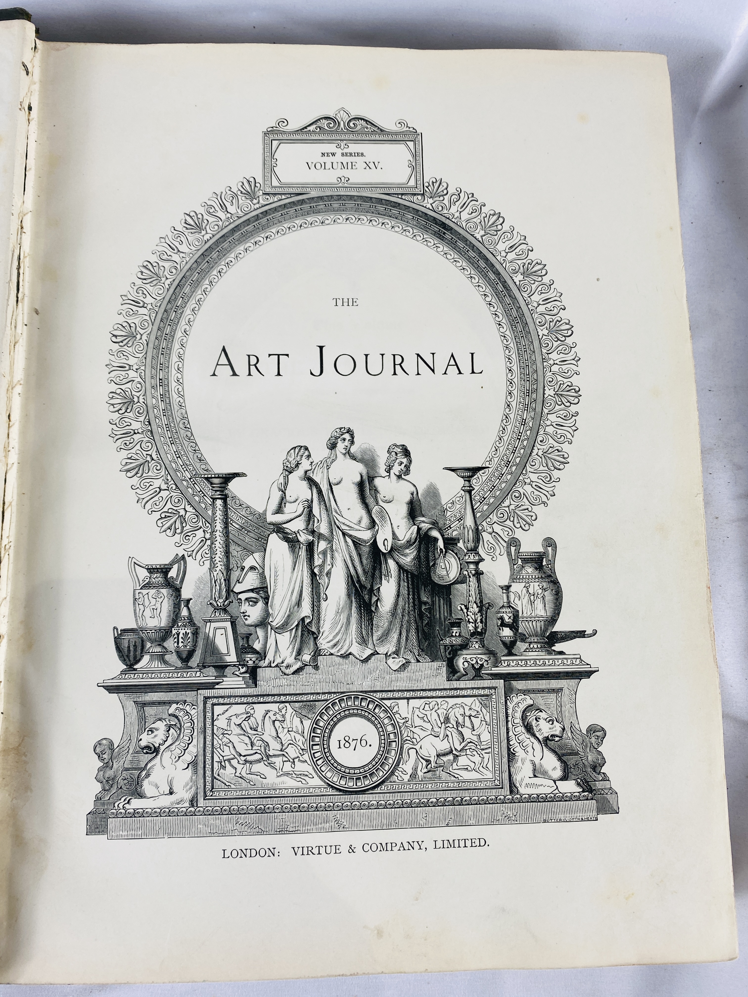 The Art Journal for 1876, large folio of this annually issued magazine