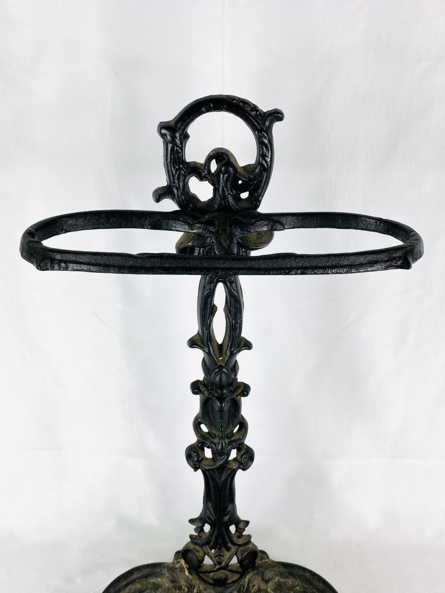 Cast iron stick stand - Image 3 of 4