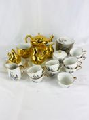 Quantity of Royal Worcester together with a German tea set