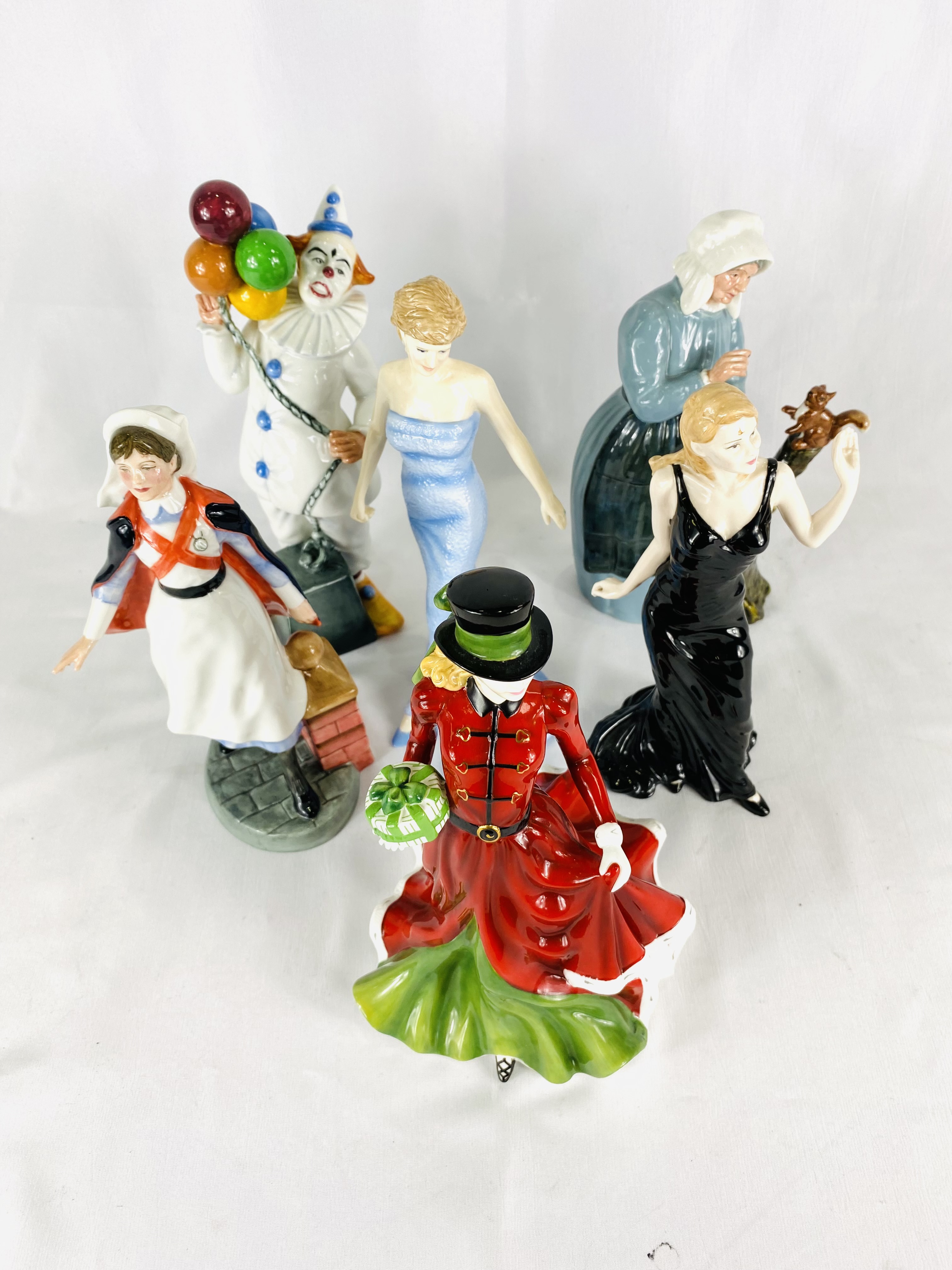 Six Royal Doulton figurines - Bild 4 aus 4