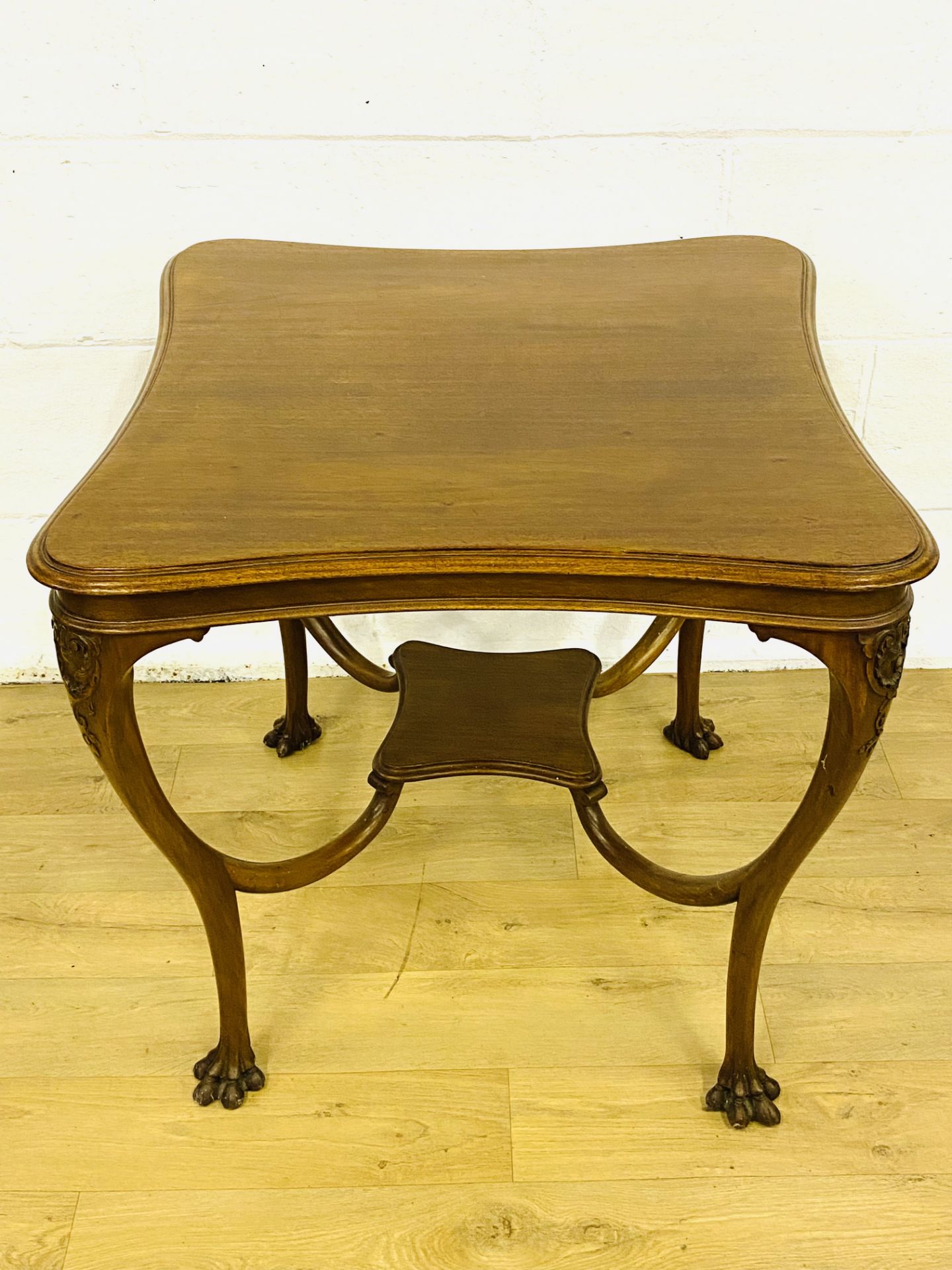 Victorian mahogany display table - Image 5 of 7