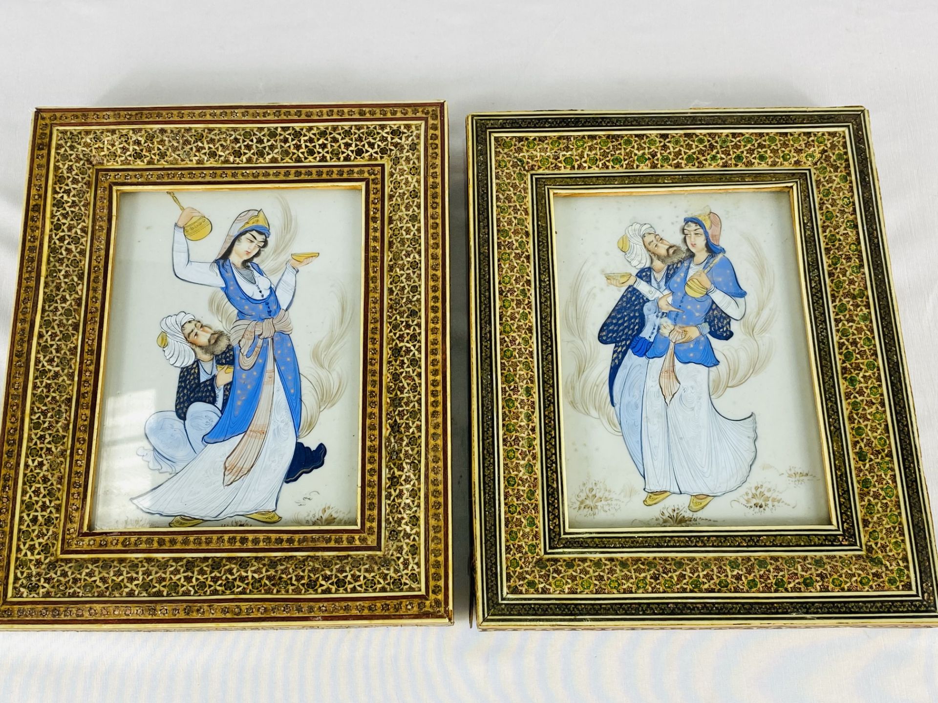 Two Persian paintings