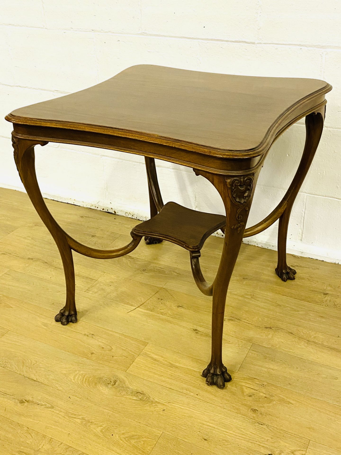 Victorian mahogany display table - Image 7 of 7