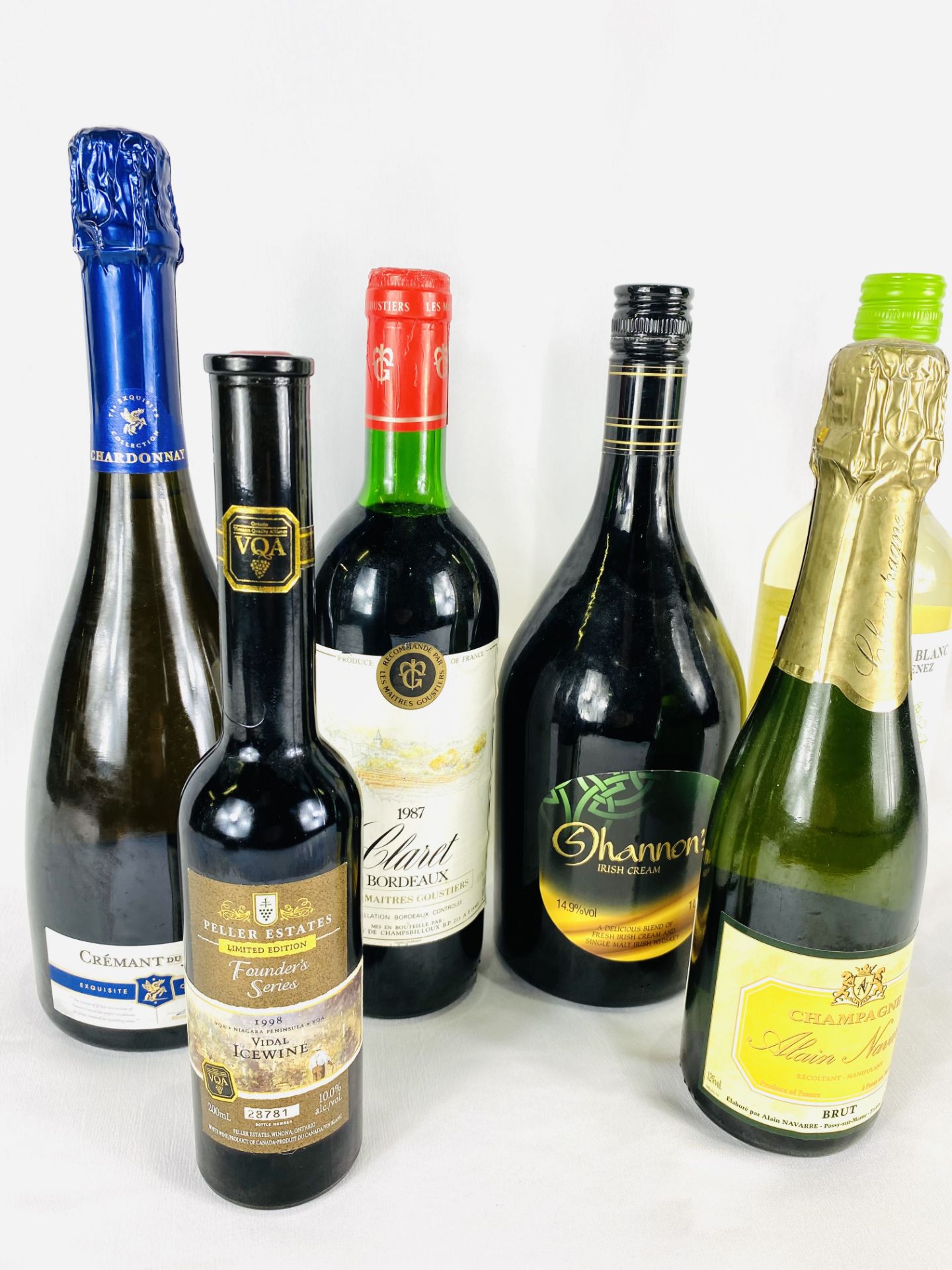 Quantity of wines, a bottle of champagne and a bottle of liqueur - Image 4 of 5