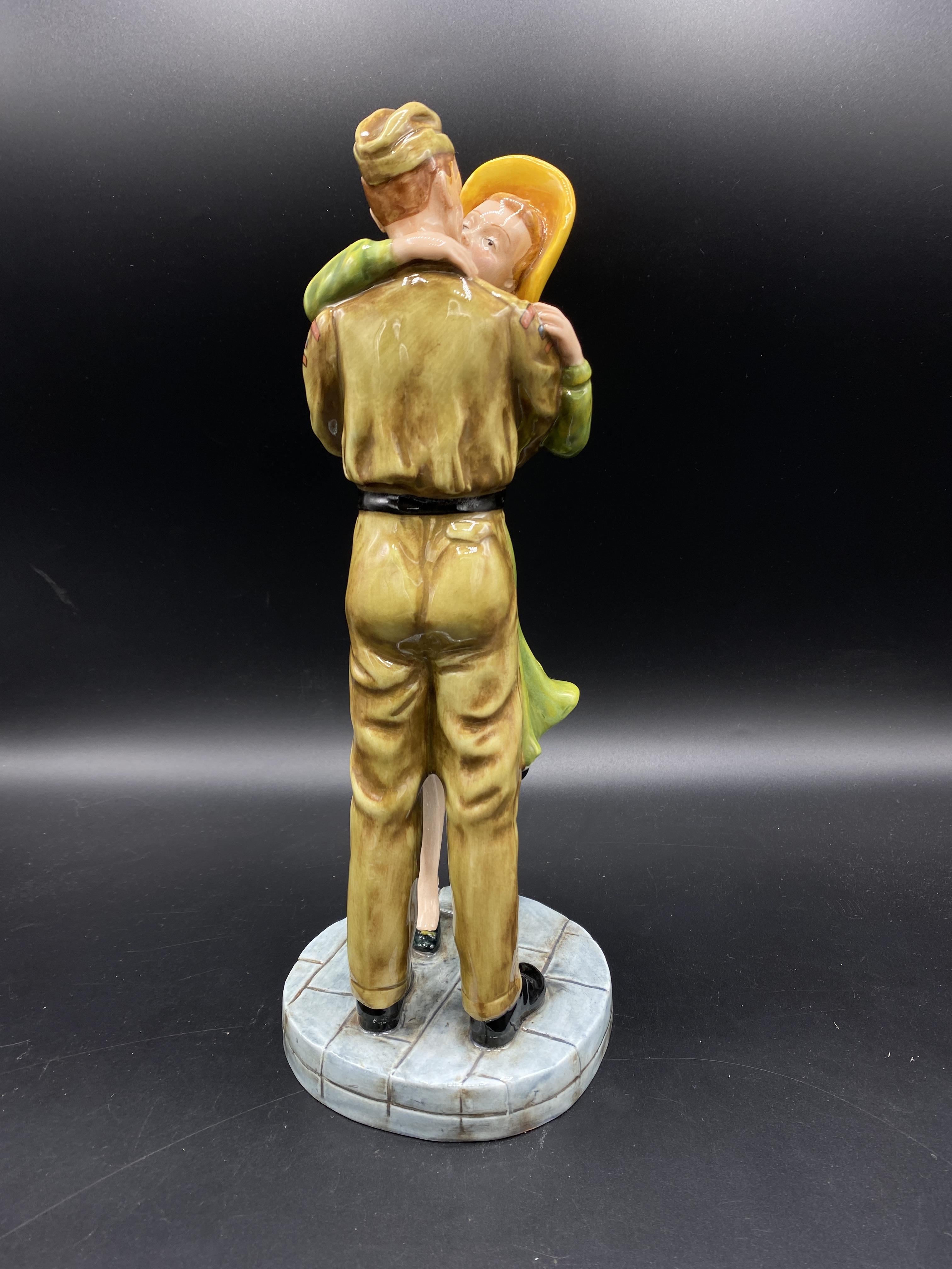 Royal Doulton Prestige figurine 'The Hero Returns' - Bild 5 aus 5