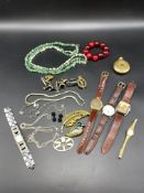 Quantity of costume jewellery and fashion watches