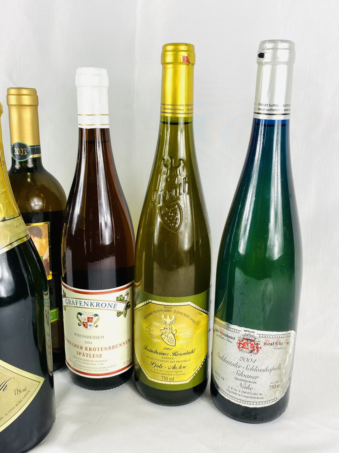 Six 75cl bottles of white wine - Bild 4 aus 4