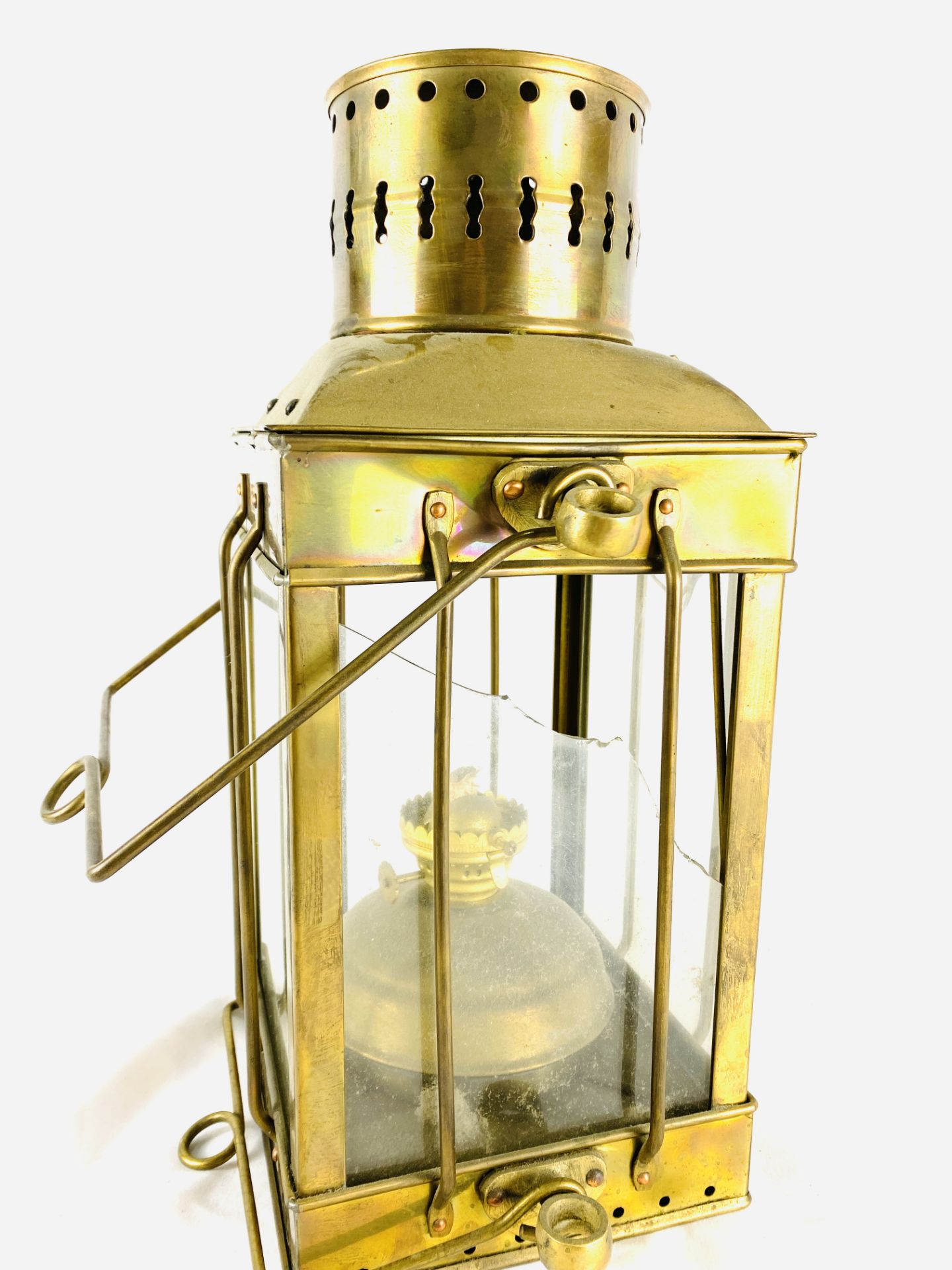 Brass cargo lamp - Bild 5 aus 6