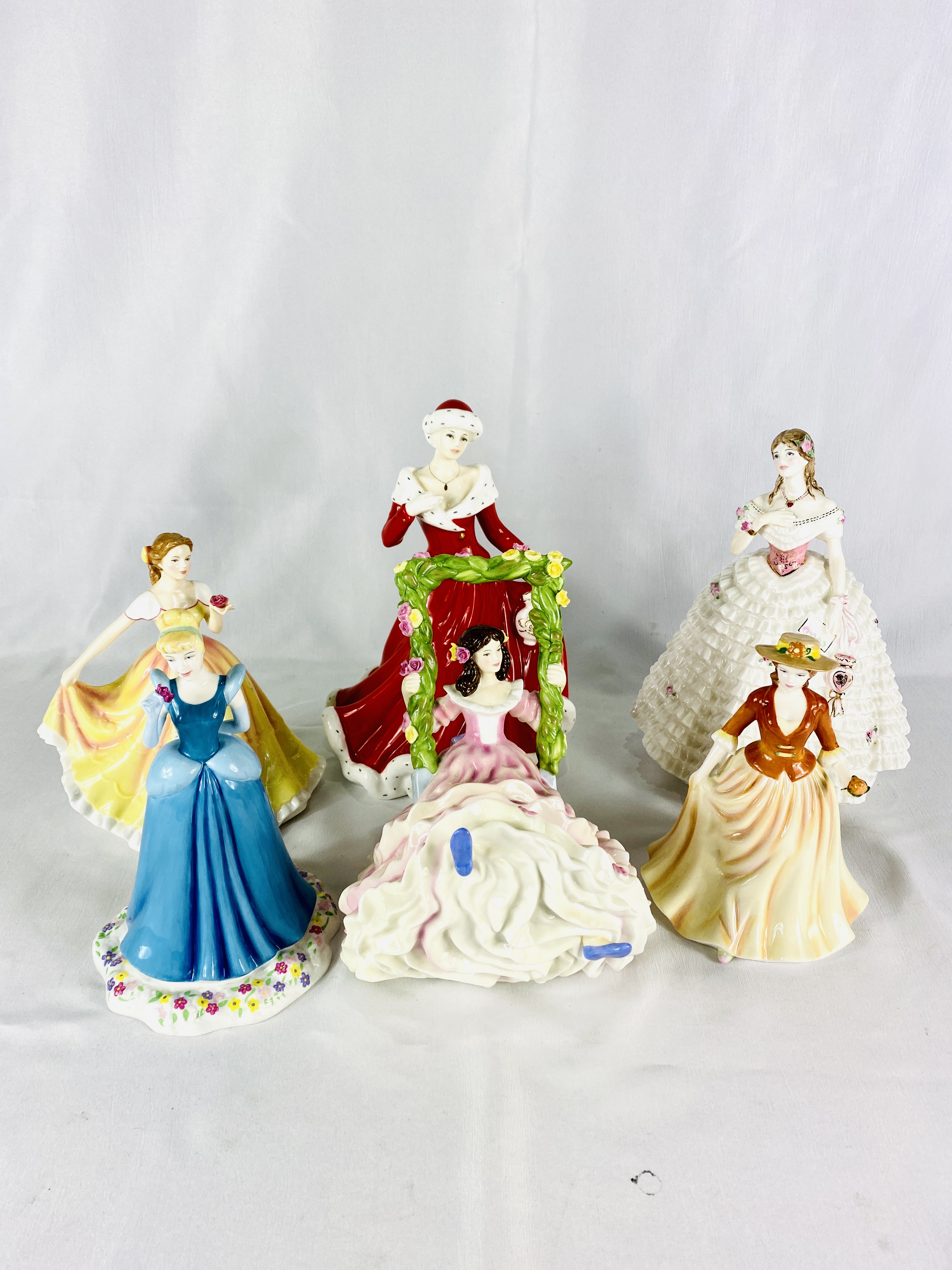 Six Royal Doulton figurines