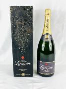 Magnum of Lanson 1760 Black Label champagne