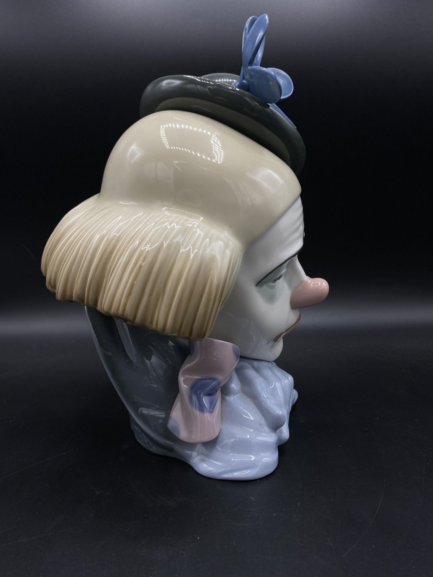 Lladro porcelain clown bust - Image 2 of 4