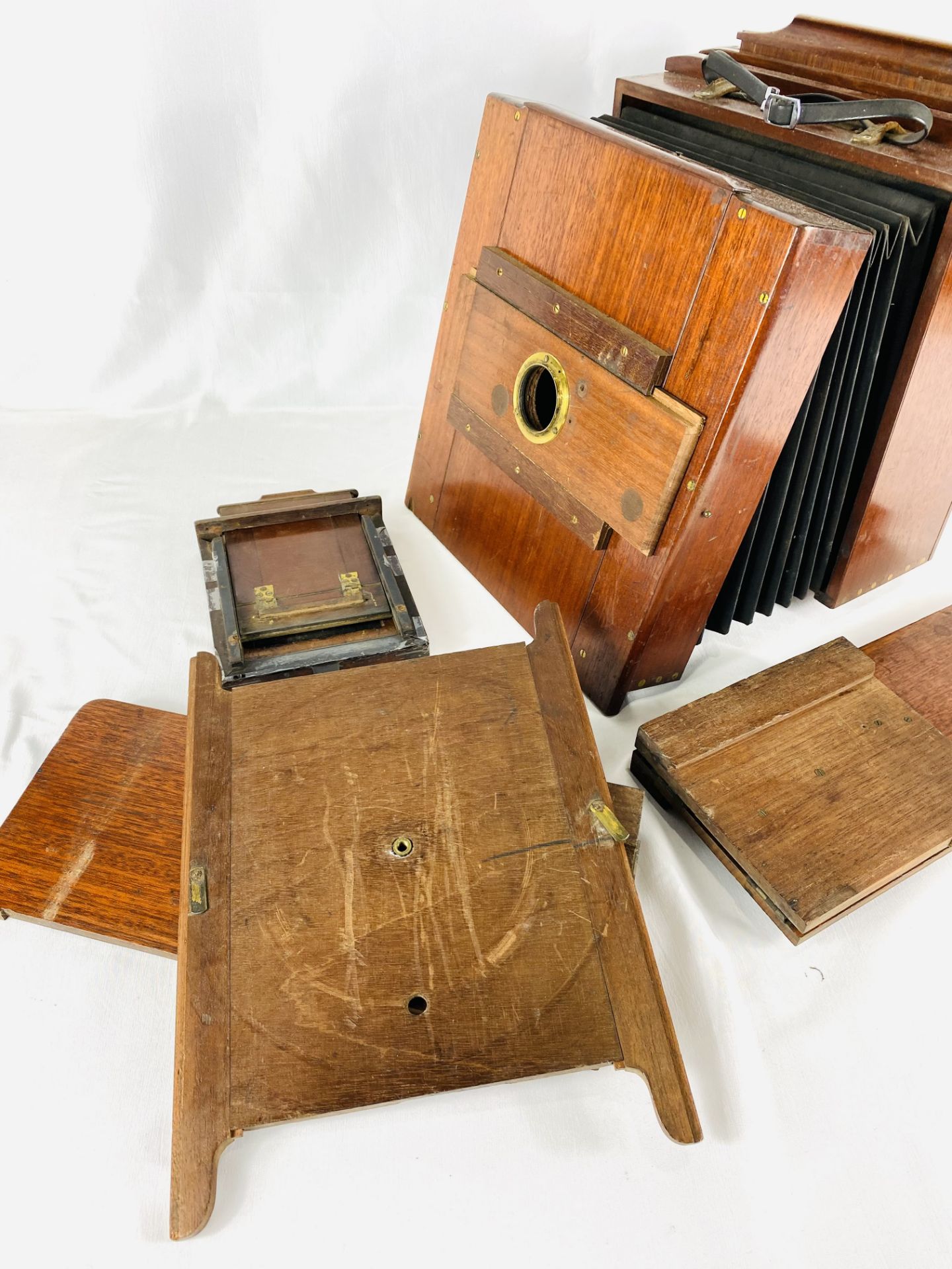 Mahogany folding camera - Bild 5 aus 5