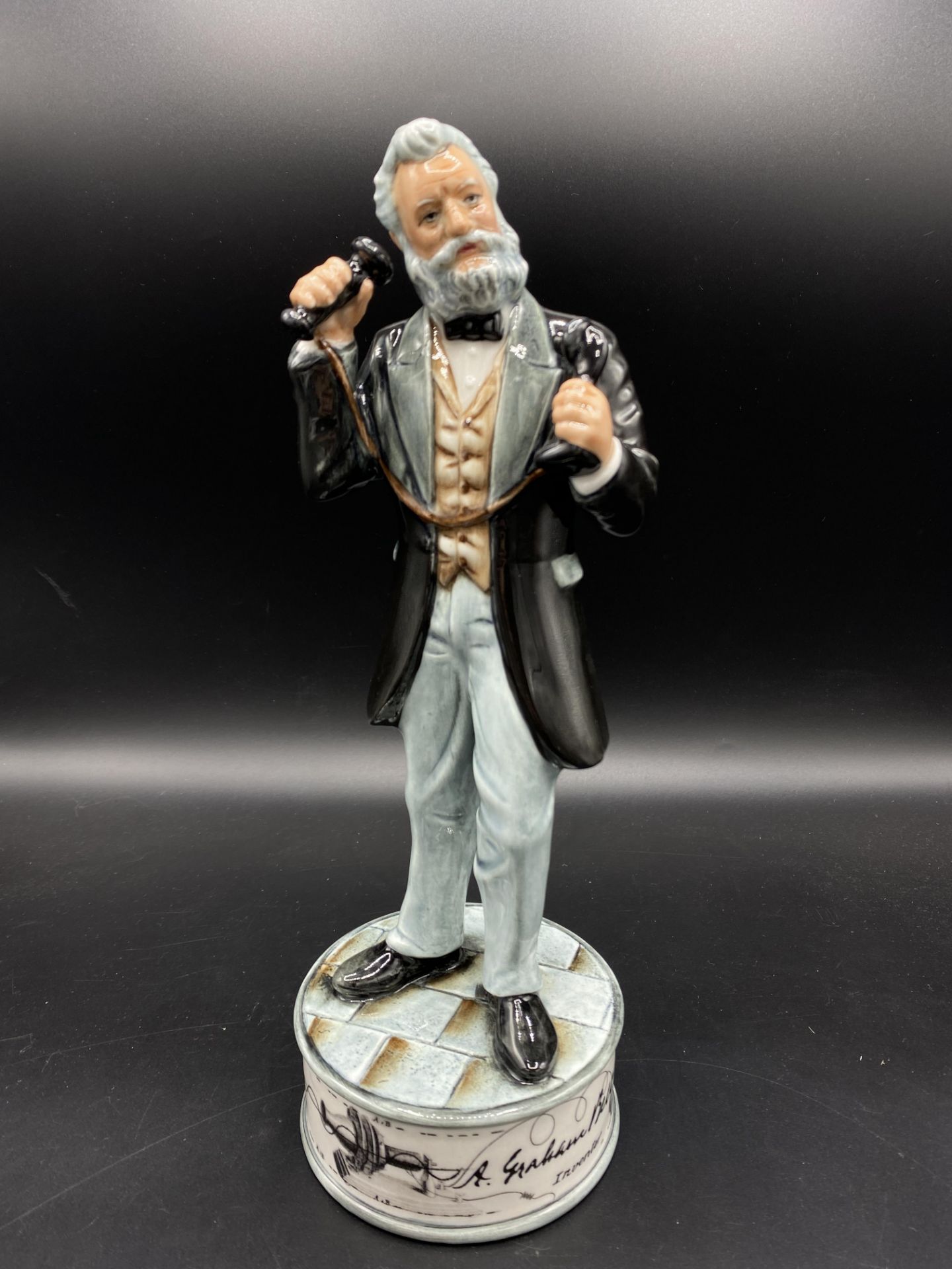 Royal Doulton Prestige figurine Alexander Graham Bell