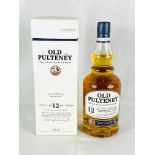 70cl bottle of Old Pulteney Scotch whisky