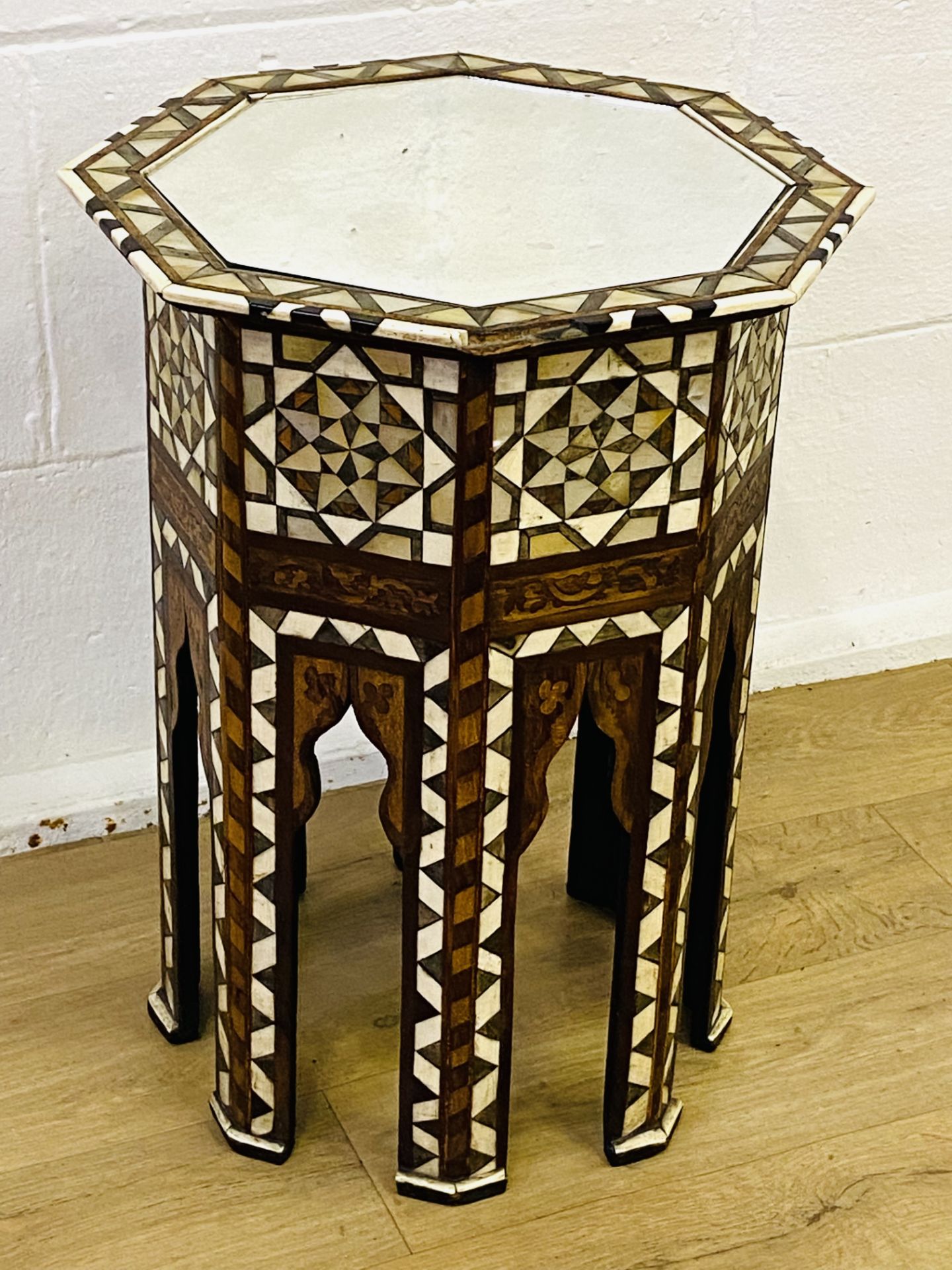 Middle Eastern occasional table - Image 5 of 5