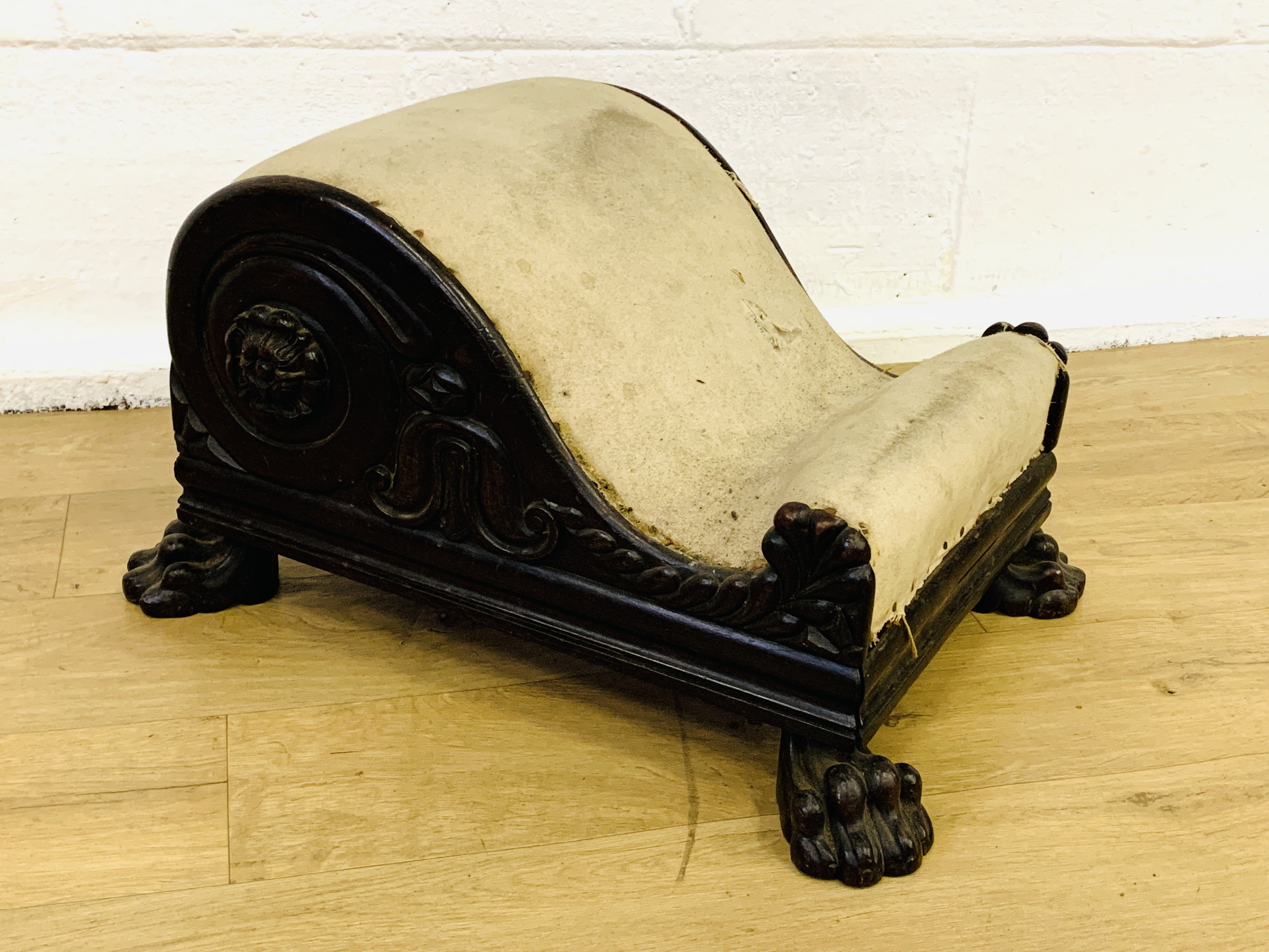 Victorian gout stool