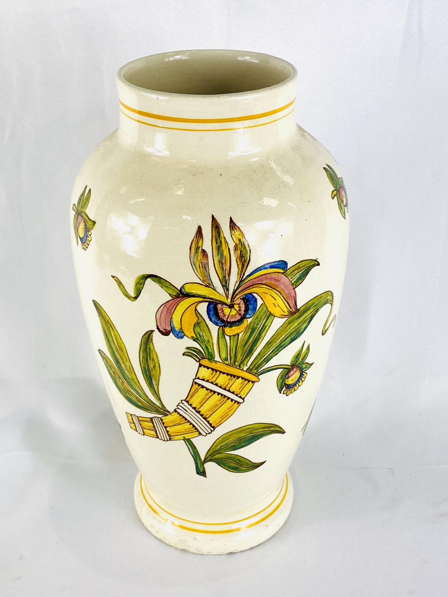 Hand Painted vase - Image 4 of 4