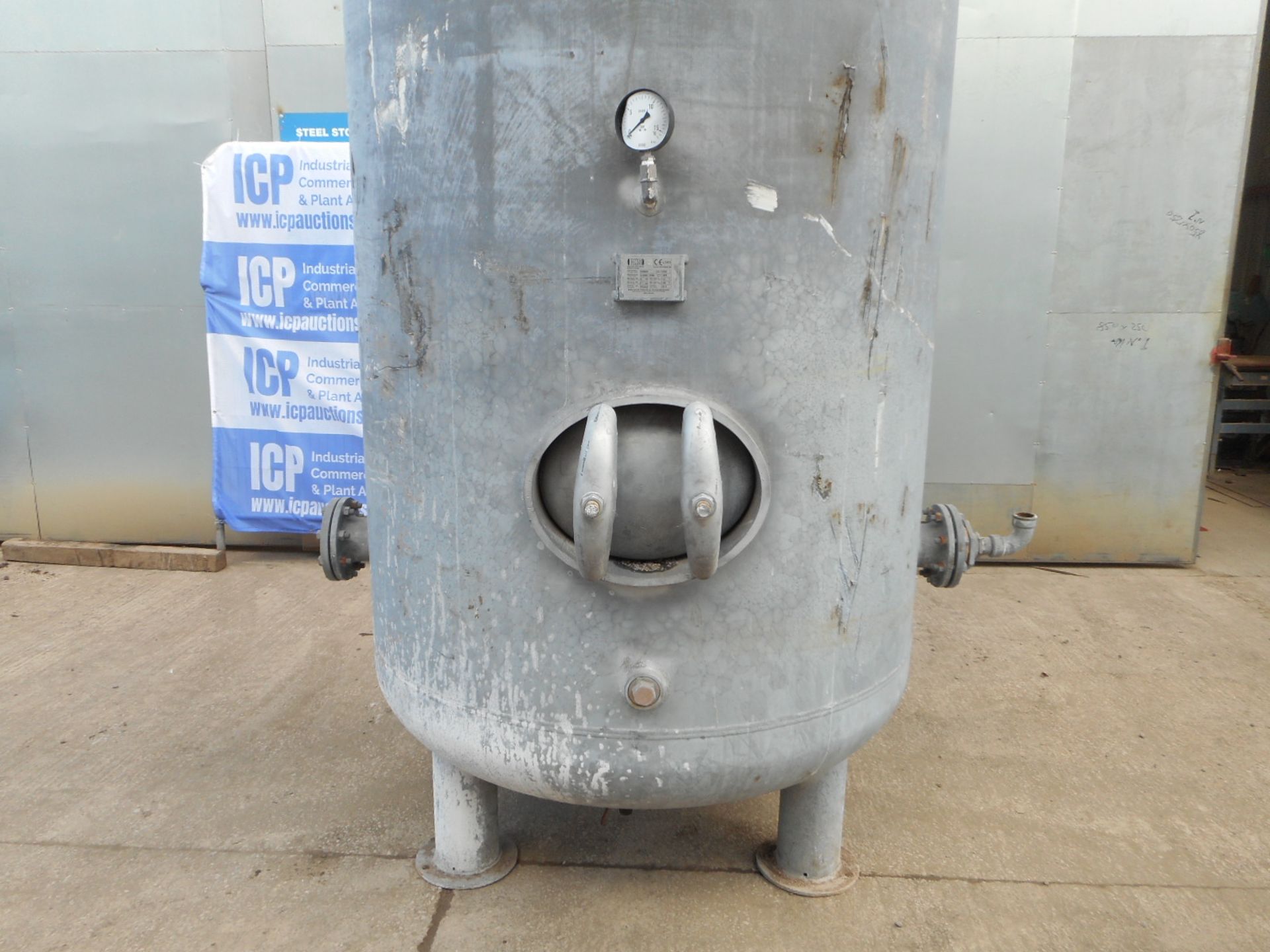 5000 litre OKS Galvanised Air Receiver Tank - Image 6 of 12