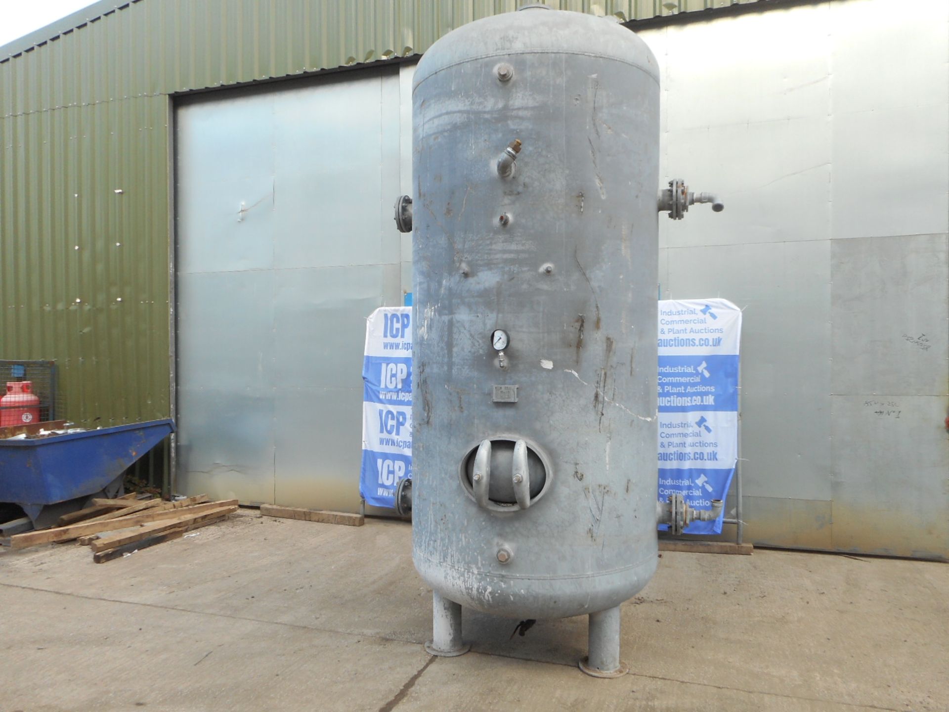 5000 litre OKS Galvanised Air Receiver Tank - Image 5 of 12