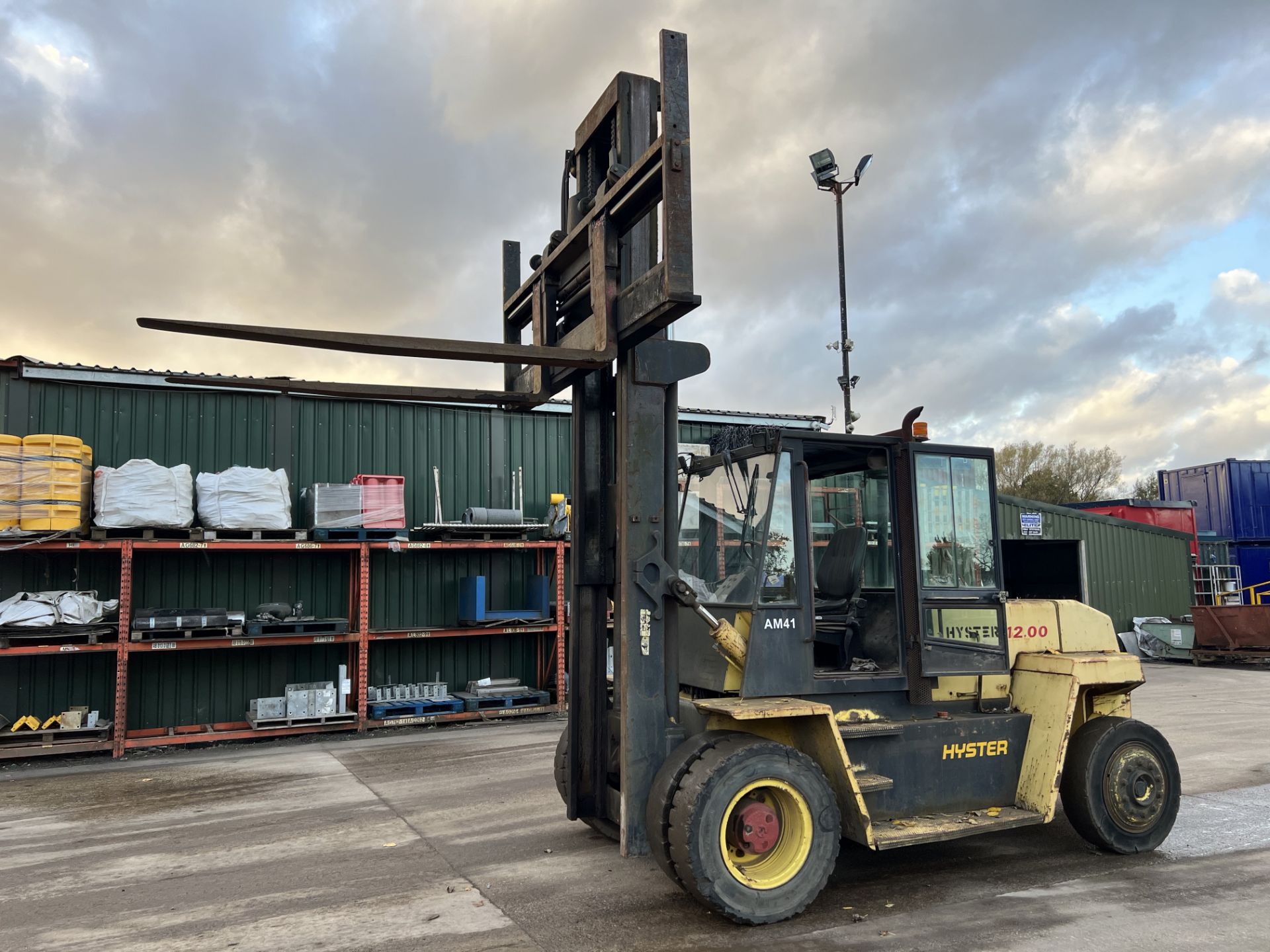 Hyster H12.00XL Diesel Counter Balance Fork Lift Truck - Image 12 of 12