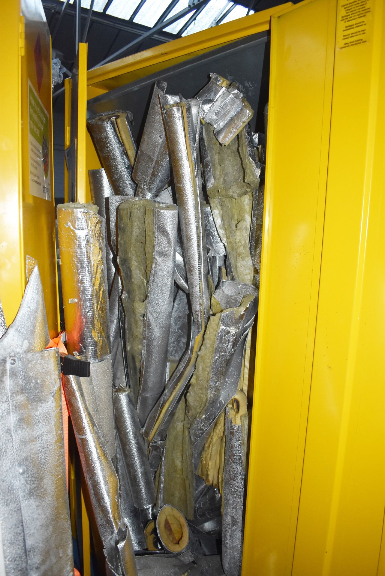 Large Quantity of Thermal Pipe Covering Contents of Two Upright Cabinets - Cabinets Not Included - - Image 3 of 10