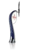 1 x Peroni Beer Pump Tap - Chrome Finish and Illuminated - Ideal For Home Bars - CL701 - Location: