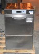 1 x Class EQ Commercial Undercounr Dishwasher - RRP £1,787 - Model G400DUOWS - Dimensions: H75 x W47