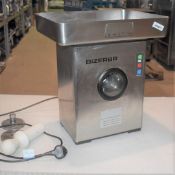 1 x Bizerba Meat Mincer - Stainless Steel Construction - Model FW-N 22/2 - 240v UK Plug - Recently