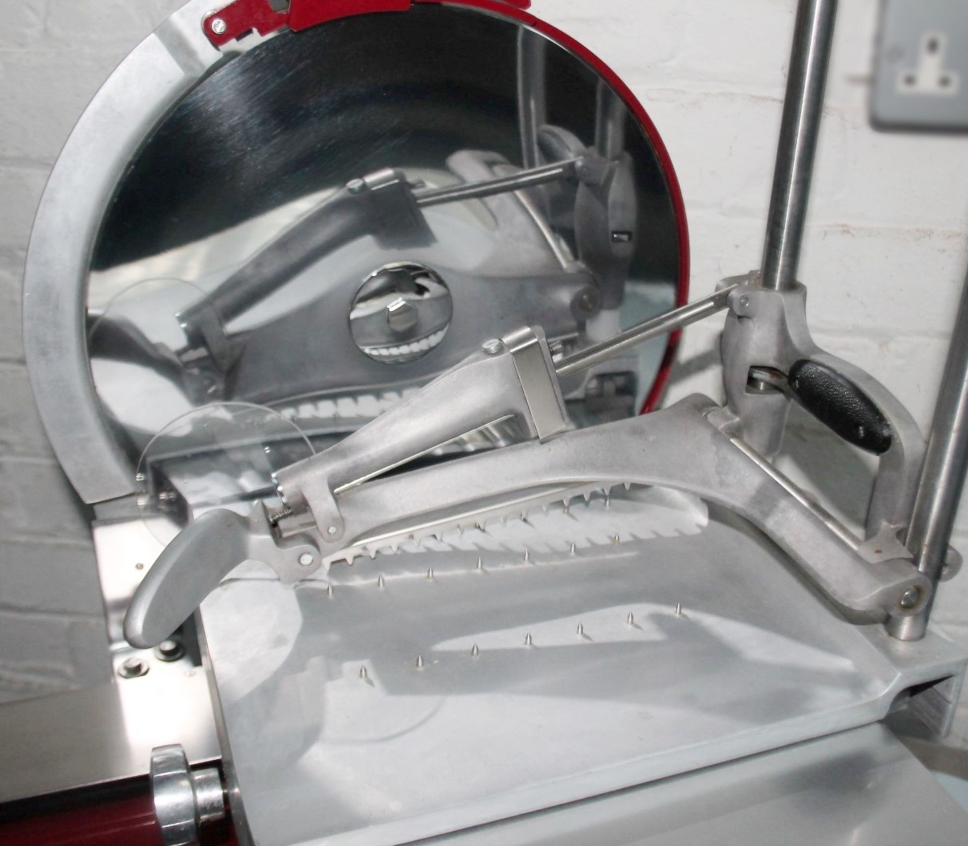 1 x SURE SLICE Commercial Traditonal Flywheel (Volano) Manual Slicer - Heavy Duty Model: - Image 18 of 20