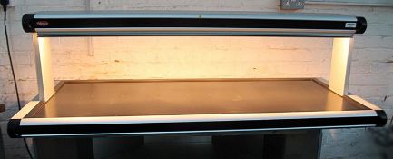 1 x HATCO 'Glo-Ray' Commercial Heated Gantry Food Warmer - Model: GR2BW-42 - Dimensions: H46 x