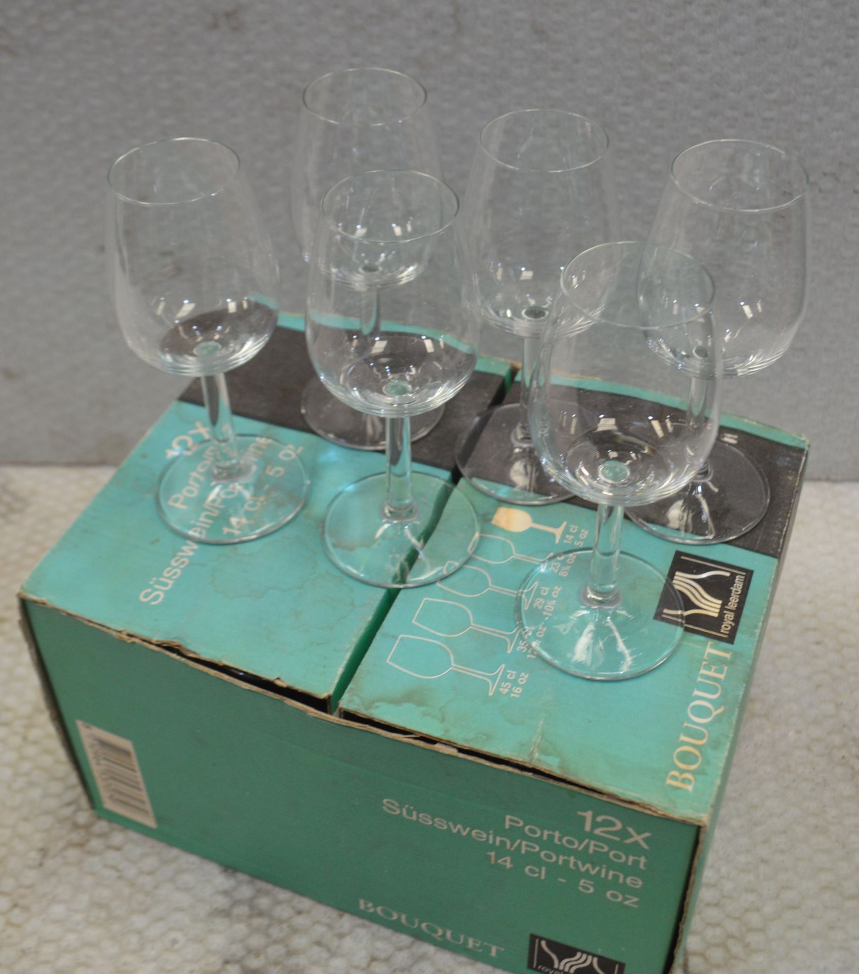 36 x Royal Leerdam Bouquet Port Glasses - Dimensions: 5OZ - Recently Removed From A Commercial - Image 2 of 3