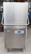 1 x Classeq Passthrough Dishwasher - Model P500AWS - Includes Outlet Table -  3 Phase - Recently