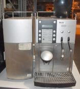 1 x Frankie Evolution Espresso / Cappuccino Commercial Coffee Machine With Milk Fridge - Ref: WH2-