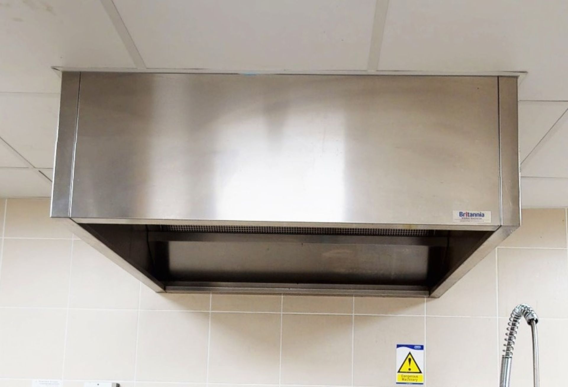 1 x Commercial Stainless Steel Extraction Canopy - CL701 - Location: Ashton Moss, Manchester, OL7 - Image 2 of 8
