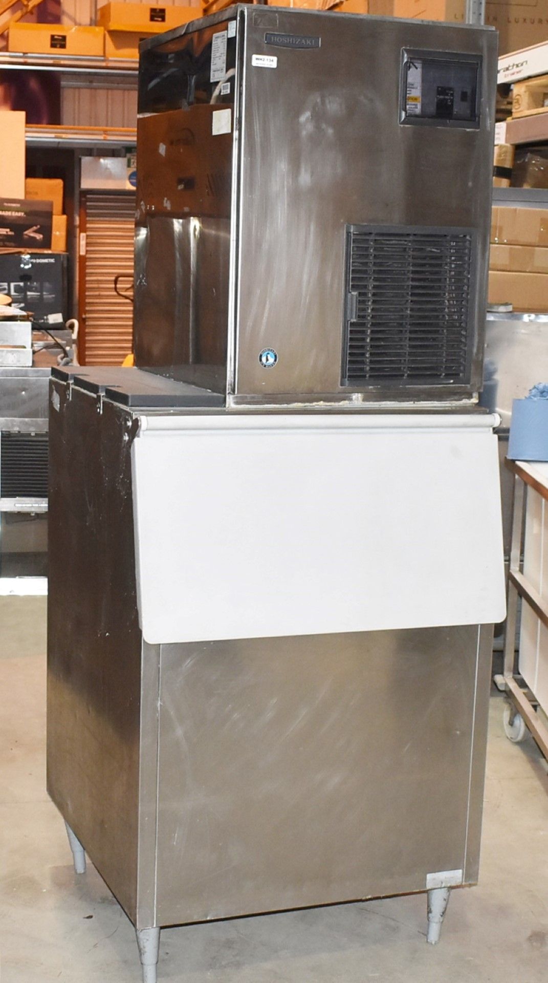 1 x Hoshizaki FM-480AFE Ice Machine - Produces Upto 480kg of Ice Flakes Per Days - Includes Large - Image 10 of 12