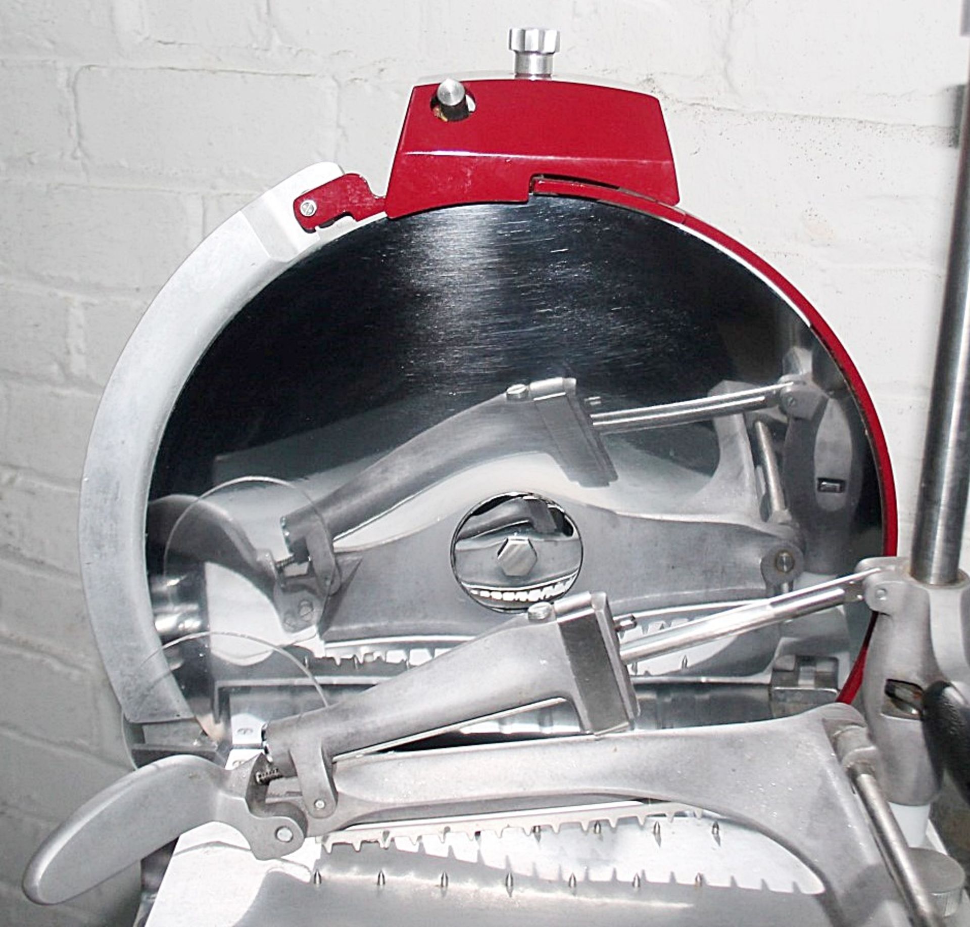 1 x SURE SLICE Commercial Traditonal Flywheel (Volano) Manual Slicer - Heavy Duty Model: - Image 4 of 20
