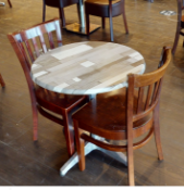 24 x Wooden Restaurant Chairs - CL701 - Location: Ashton Moss, Manchester, OL7Collections:This