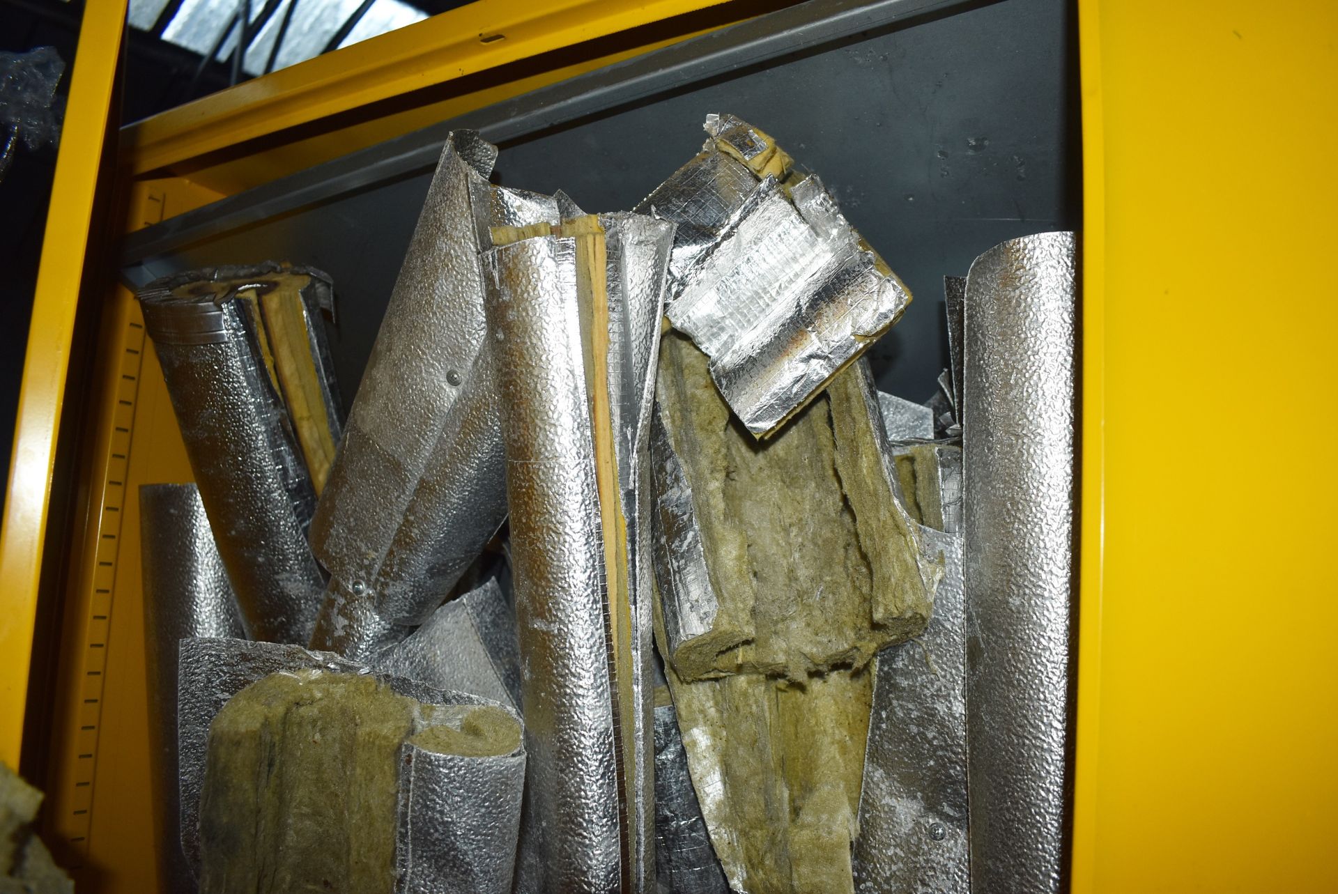 Large Quantity of Thermal Pipe Covering Contents of Two Upright Cabinets - Cabinets Not Included - - Image 5 of 10